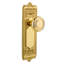 Egg & Dart Plate with Deco Door Knob-2113120945-2113120911