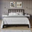 Grand lit plateforme en bois massif Harwich avec 2 tables de chevet-1417049854-1417805128-1417805130