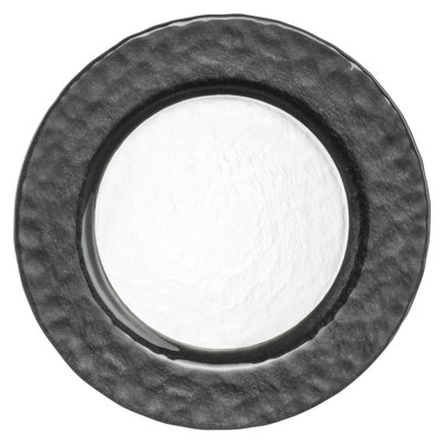 Aerick 34cm Crystal Dinner Plate