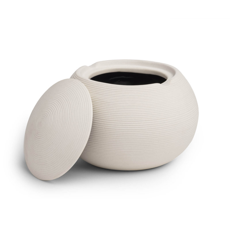Hygge Porcelain China Bathroom Storage Container