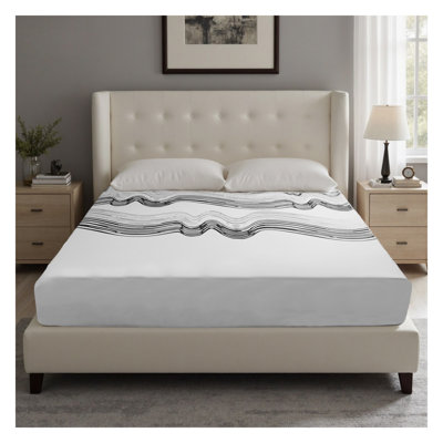 12-Inch King Size Foam Mattress - Made in Japan with Cooling Breathable Fabric, High Rebound Support & Eco-Conscious Materials for Modern Bedrooms