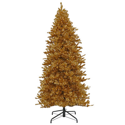 9 Ft. Pre-Lit Christmas True Gold Metallic Tree