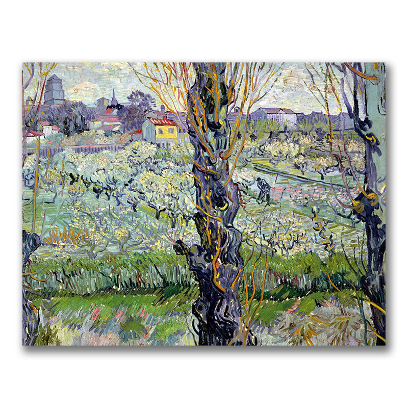 «View of Arles» par Pierre Auguste Renoir, reproduction sur toile, H 18 po x l 24 po x P 2 po