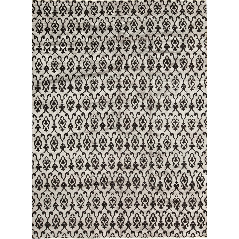 Damask Area Rug