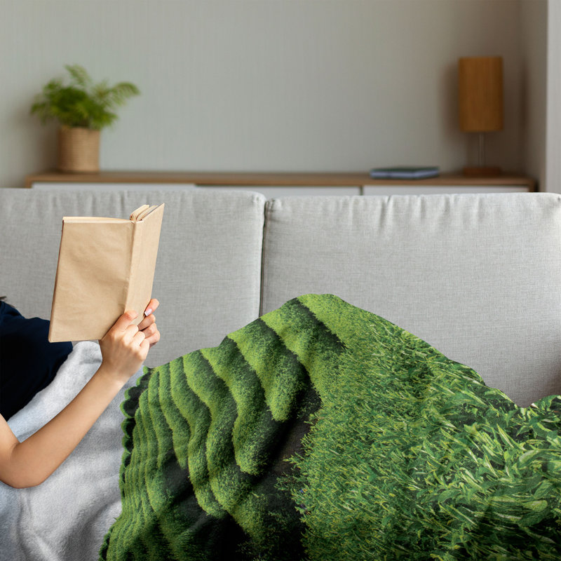 Hand Woven Throw Blanket, 60" x 80"