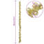 vidaXL Christmas Ball Garland 186 cm Polystyrene-1584043769