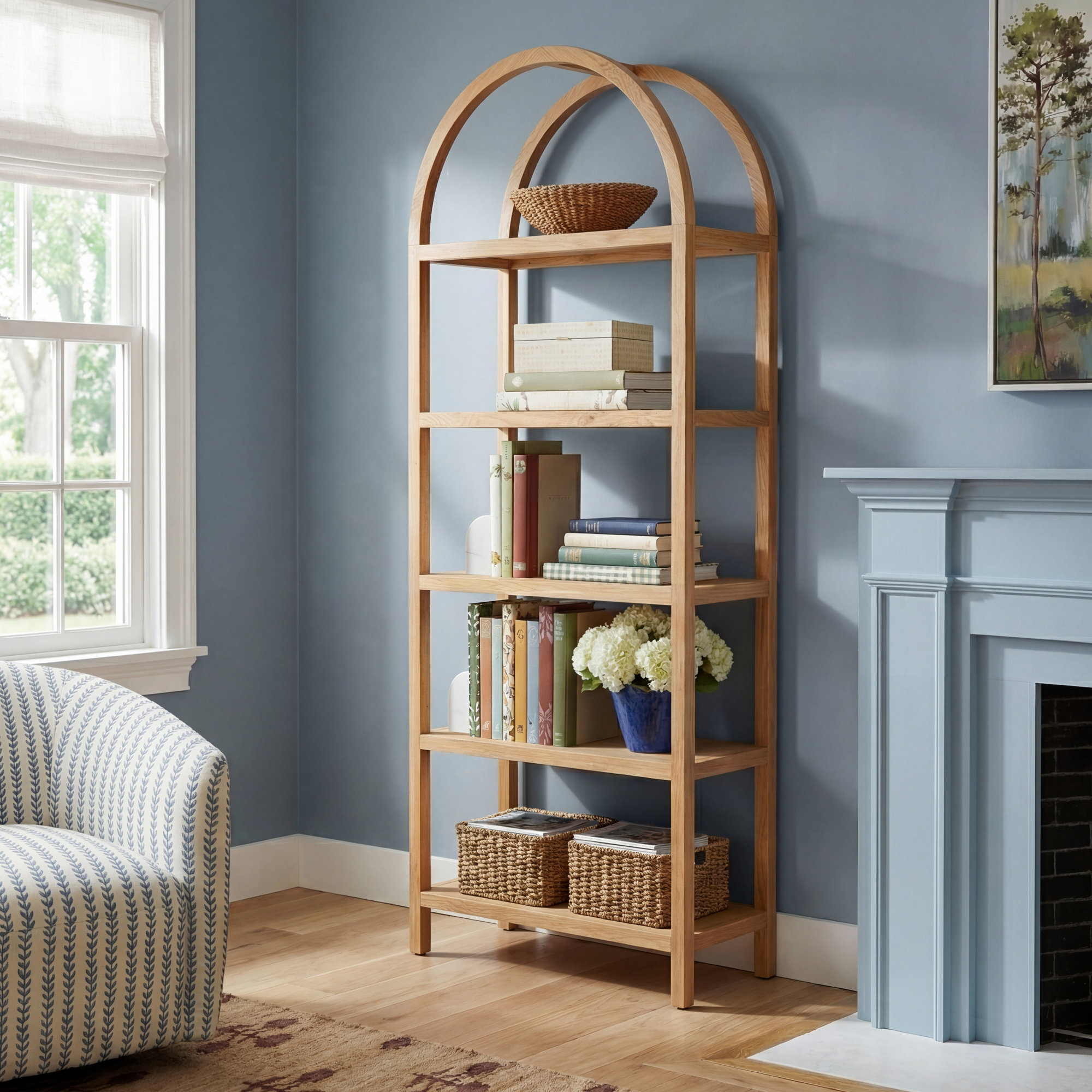 Mishra Standard Bookcase, Natural