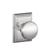 Andover Knob with Addison Trim Hall and Closet Lock