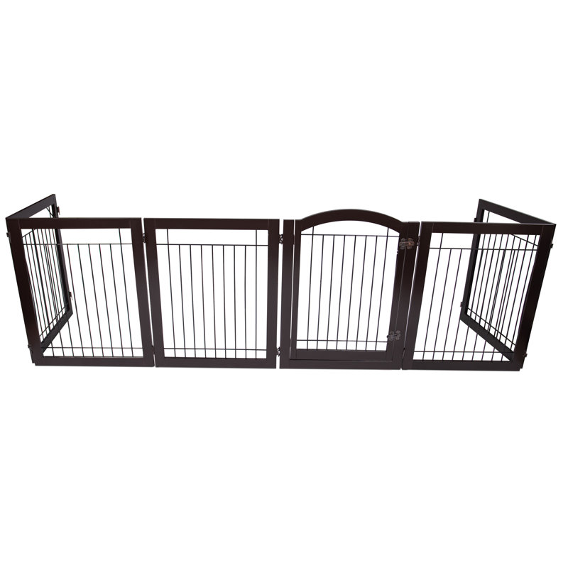 Barrière pour animaux autoportante, Espresso