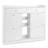 4 Shoe Storage Flip Drawers And 2 Small Drawers Shoe Cabinet White