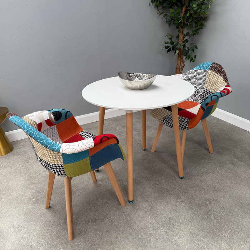 2 - Person Dining Set, White