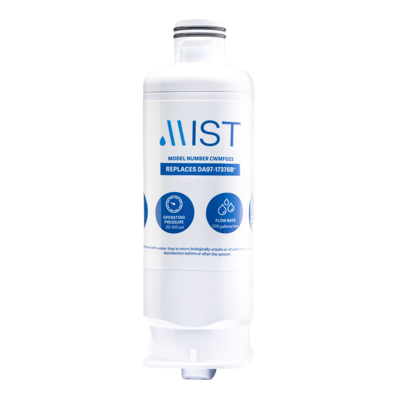 Mist DA97-17376B Replacement Refrigerator Water Filter Compatible with Samsung HAF-QIN, RF23M8070SR