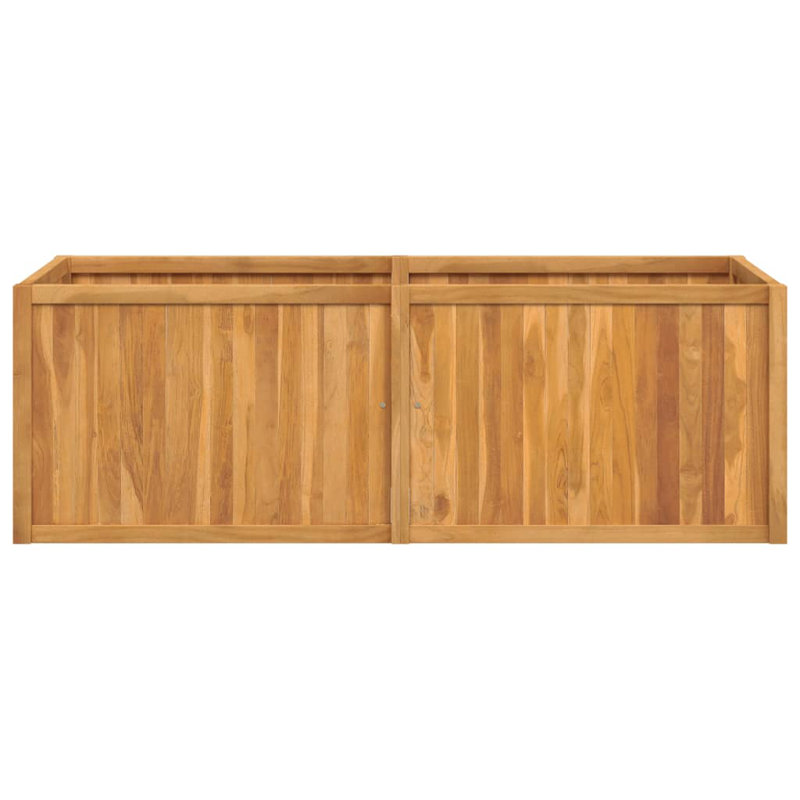 Barkell Wood Raised Garden Bed, 50 H x 150 W x 50 D