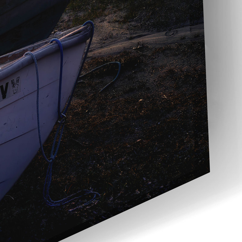 Art mural en verre Breakwater Bay «Spring Sunset Lookout Point» par Rick Berk, H 16 po x l 24 po x P 0,2 po