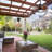 Downrod Mount Ceiling Fan Led 18W 3Cct 5 Abs Blades Dc Motor With Hanging And Hook For Outside Patios Pergola