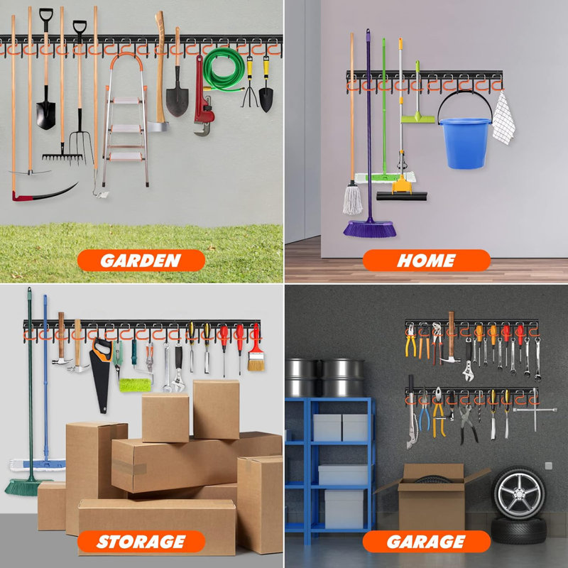 Porte-outils de jardin 68 po