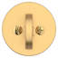 Contemporary Round Single Cylinder Deadbolt