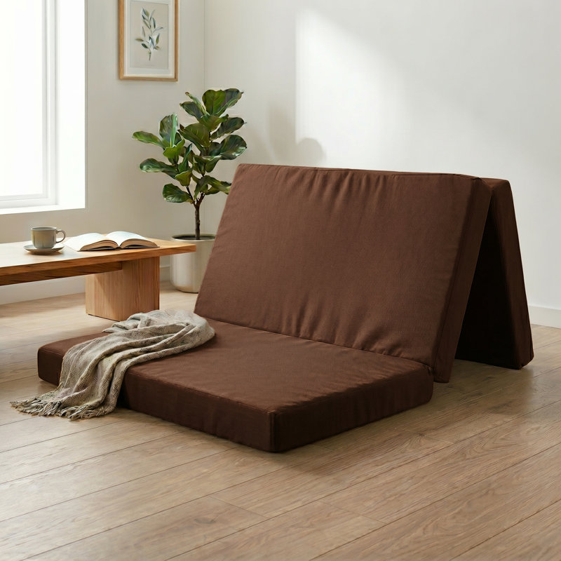 Dull UK Small Double - DE 120 X 190 Cm Symple Stuff Foam Mattress, Chocolate