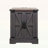 Rustic Wood Nightstand with Adjustable Shelf,with Charging Station-1362191966