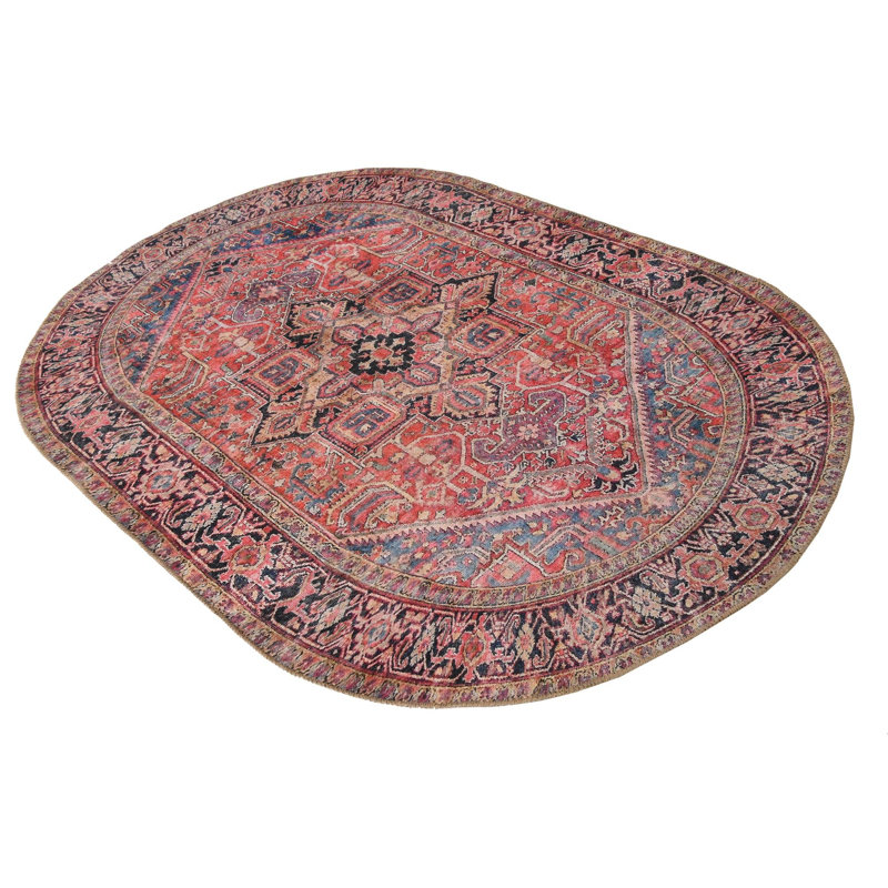 Oppie Oriental Indoor Rug, Oval 7'6" x 10'6"