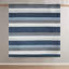 Ensemble de couette rayée avec draps - Bleu/Gris - Grand lit-134728556