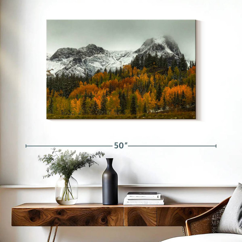 A Rocky Mountain Autumn, 26" H x 39" W