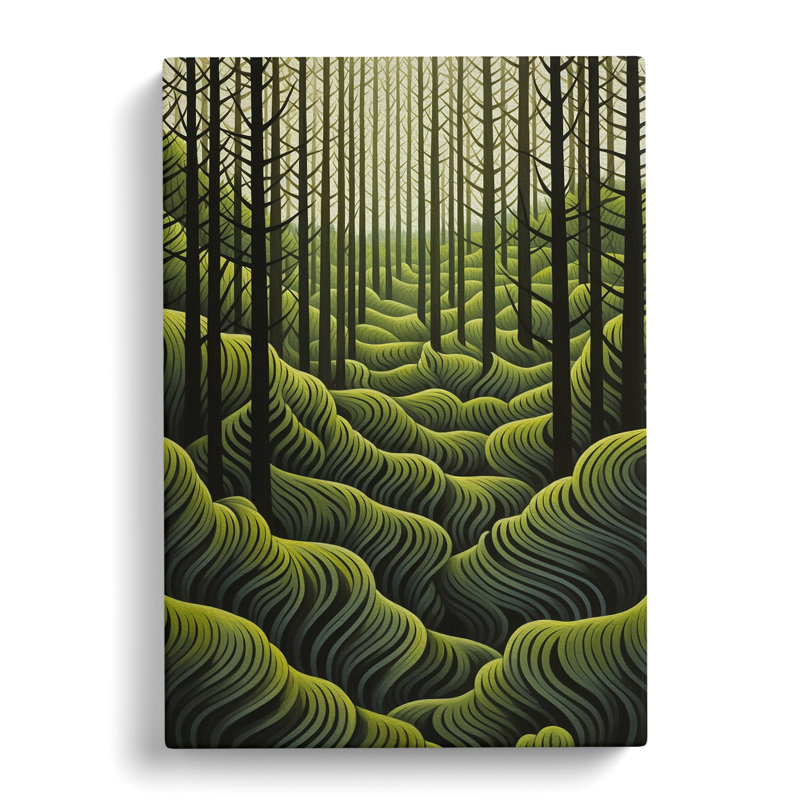 Forest No.2 - Print, 50cm H x 35cm W x 3cm D