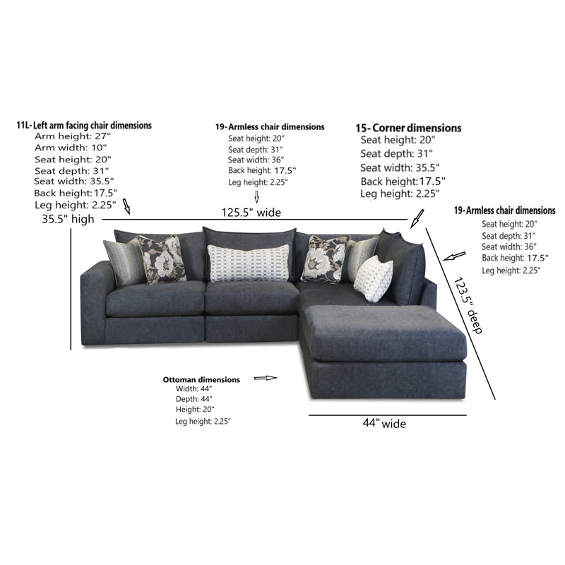 Repose-pieds Fernada Argo Ash