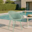 Ensemble de 2 chaises longues modernes et légères - Plastique PP toutes saisons pour une utilisation intérieure / extérieure, idéale pour le patio et le salon-479961861