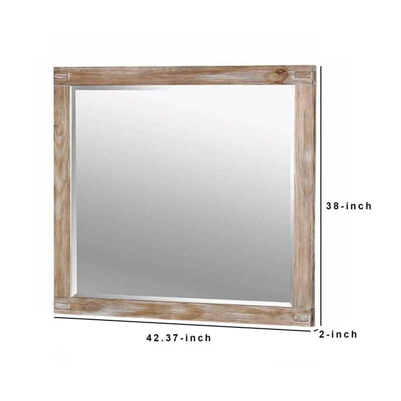 Miroir biseauté pleine grandeur Sanni