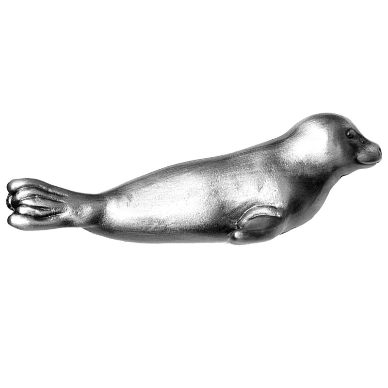 Poignée fantaisie 2 3/8" côtier, Étain