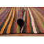 Tapis rayé en laine 5 x 7