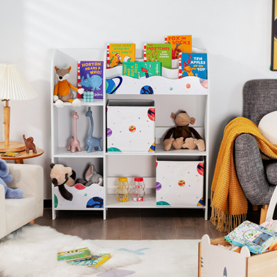 Ful 102cm H X 30cm W Toy Storage Kids Bookcase