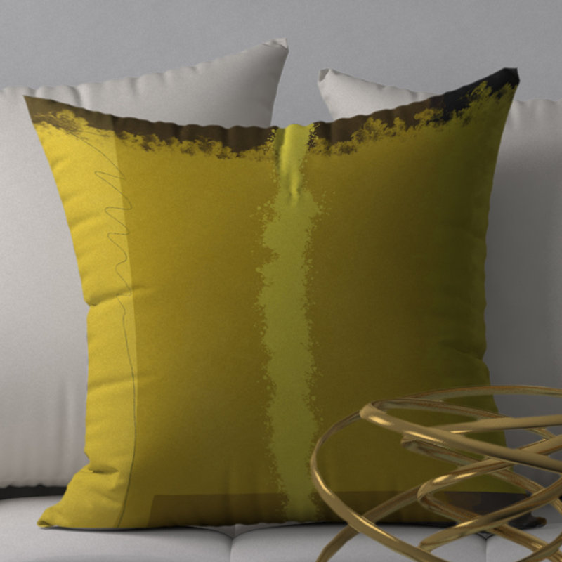 Reversible Throw Pillow, 24" x 24"