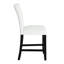Chaise d'appoint capitonnée l 19 po