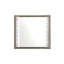 Étoile blanche avec miroir