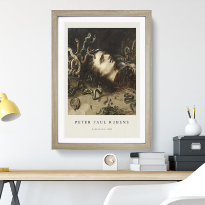 The Head of Medusa by Peter Paul Rubens - Picture Frame Painting