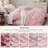 Bedsure Microfiber Duvet Cover Full Size - Prewashed Cotton-Like Extra Soft Bedding Set (Set of 3)-920338780-920338761