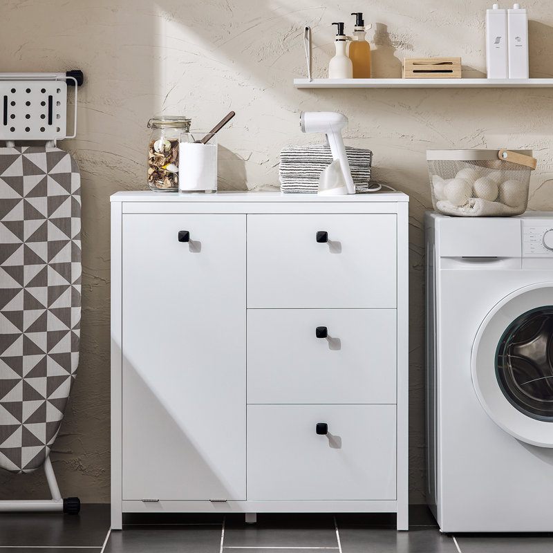 Berkely Mounting / Installation Required Bathroom Cabinet, White