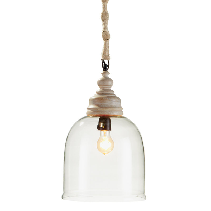 1 - Light Pendant, 85" H x 11.25" W x 11.25" D