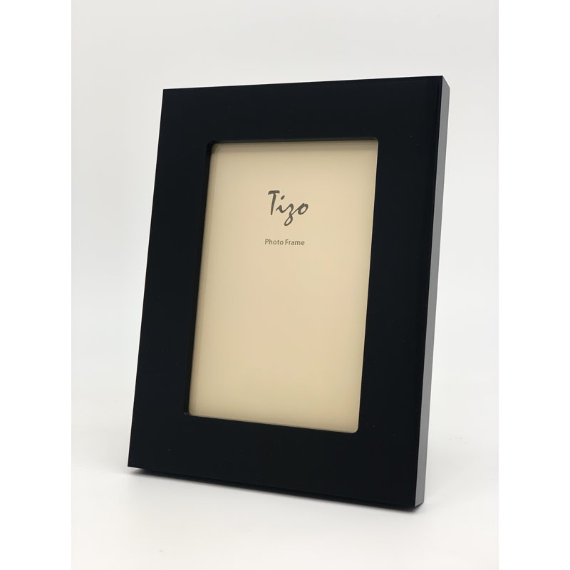 Lucite Picture Frame, 8" W x 10" H, Black