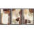 Grunge Abstract Paint Stroke Effect " Brown, Tan And Yellow Polygon Collage Abstract Patterns Modern Art Boho " 3 - Pieces-94434078-94434077