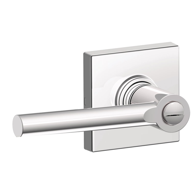Levier J Series Broadway avec garniture Collins, Chrome brillant, Privacy