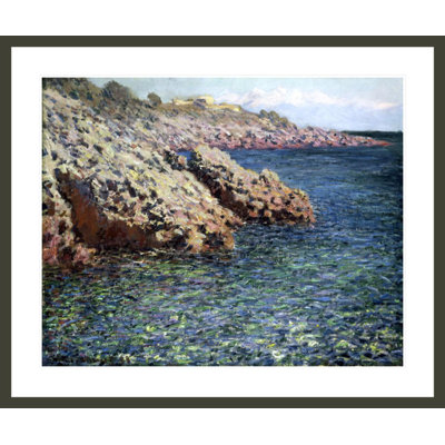 La Méditerranée (Cap d'Antibes) par Claude Monet, impression giclée encadrée