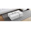 Table basse rectangulaire à plateau coulissant avec 2 tiroirs et 2 rangements cachés pour le salon 47,2 po (blanc)-1710298604