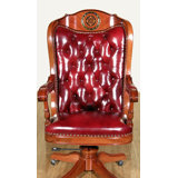 Lorenzo Leather Swivel Executive Chair