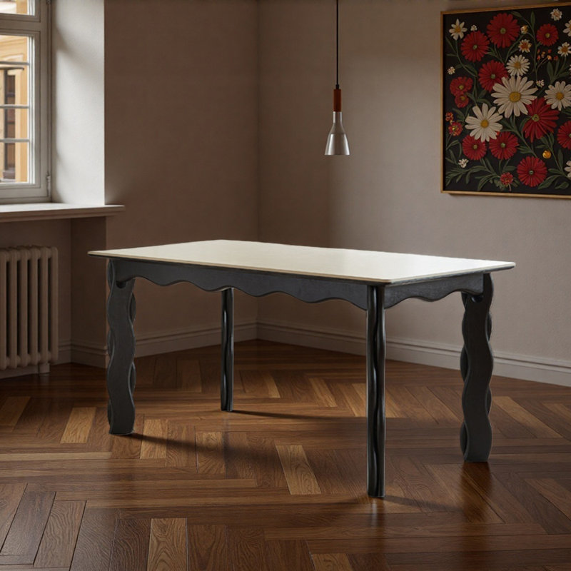 Table de salle à manger French Style, 29.92”H x 62.99”L x 31.49”W