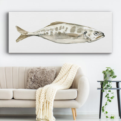 «Silver Fish Ii», reproduction sur toile