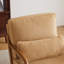 Fauteuil d'appoint rembourré en bois massif Elizabeth Mid Century-799492548