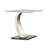Natalia Glass Top End Table